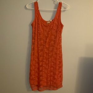 Lace dress with slip from Mudd